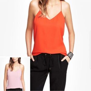 Express Barcelona Reversible Spaghetti Strap‎ Cami Pink/Coral